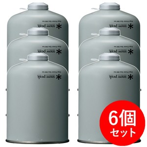 スノーピーク ガス燃料 ギガパワーガス500イソ×6【6点セット】  