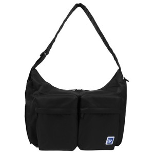 UNIVERSAL OVERALL  【24春夏】2 POCKET SHOULDER BAG(2ポケット ショルダーバッグ)   BLK