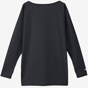 ヘリーハンセン トップス(レディース) 【24春夏】W L/S AMPHIBIOUS TEE(ロングスリーブアンヒビアスティー)  M  ブラック(K)