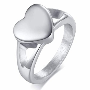 [Rockyu] ジュエリー ブランド 人気 メモリアル指輪 レディース おしゃれリング 遺骨指輪 ハート リング 手元供養 記念プレゼント