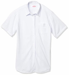 [トンボ学生服] 透けにくいスクールシャツ シーブロックニット 半袖 T-12-14 ガールズ