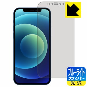 LED液晶画面のブルーライトを35%カット ブルーライトカット【光沢】保護フィルム iPhone 12【PDA工房】