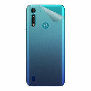 スキンシール moto g8 power lite 【透明・すりガラス調】【PDA工房】