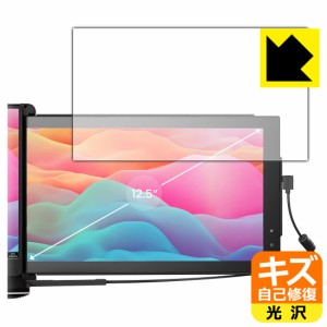 自然に付いてしまうスリ傷を修復 キズ自己修復保護フィルム Mobile Pixels TRIO 12.5インチ モニター 【デュアルスクリーンモデル】【PDA