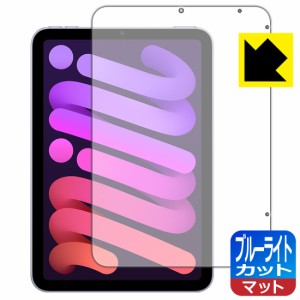 LED液晶画面のブルーライトを34%カット ブルーライトカット【反射低減】保護フィルム iPad mini (第6世代・2021年発売モデル)【PDA工房】