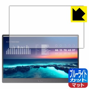 LED液晶画面のブルーライトを34%カット ブルーライトカット【反射低減】保護フィルム DELL 14インチ ポータブルモニター C1422H【PDA工房