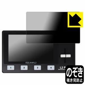 のぞき見防止 液晶保護フィルム Privacy Shield FEELWORLD L2 PLUS マルチフォーマットビデオミキサー/スイッチャー【PDA工房】