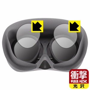  衝撃吸収【光沢】保護フィルム VRヘッドセット PICO 4 (接眼レンズ部用)【PDA工房】