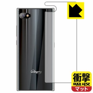  衝撃吸収【反射低減】保護フィルム Unihertz Titan Slim (背面用)【PDA工房】