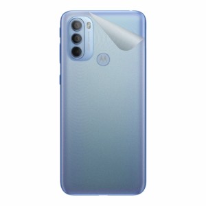 スキンシール moto g31 【透明・すりガラス調】【PDA工房】