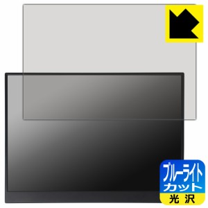 ブルーライトカット【光沢】保護フィルム 14インチ 2K モバイルモニター P142Q17D【PDA工房】