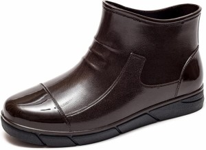 レインブーツ レインシューズ 長靴 メンズ 大きいサイズ 完全防水 雨靴 ショートブーツ 通勤 一般作業 農作業 掃除 ラバーブーツ 雨 雨靴