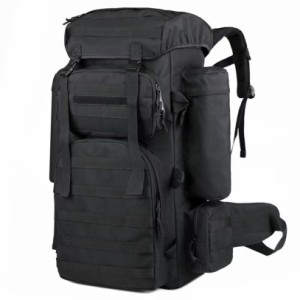 戦術 登山用バッグ 70L タクティカルリュックザック リュック デイパック ハイキングバッグ 軍事 ミリタリー ユニセックス 収納 多機能 