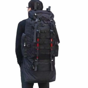 戦術 リュックザック 100L 容量拡タクティカルリュック 登山用 山登りバッグ ミリタリー 軍事ファン メンズ レディース かるい 収納性 通