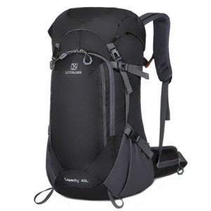 ザック 登山 40L リュック・ザック ウェスト保護 救援笛 チェストベルト リュックザック 防水 大容量 ハイキングパック リュックデイバッ