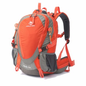 登山バッグパック 30L ウエスト保護 救援笛 雨対策 ポケット多い 登山ザック リュック 大容量 撥水 アウトドアザック リュックデイバッグ