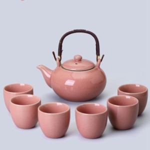 星空 番茶器セット 急須 湯呑み 陶磁茶具 茶器乾燥ティートレー ヴィンテージ ティーセット グラデーション 茶器 茶皿 中国茶 日本茶 中