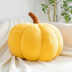 クッション 抱き枕 ぬいぐるみ かぼちゃ 野菜 リアル 食店飾り ハロウィン 昼寝枕 20cm インテリア 誕生日 ギフト ぬいぐるみ イエロー 