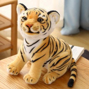 ぬいぐるみ 小さい 虎 タイガー 23cm 可愛い虎 動物 大きい 虎ぬいぐるみ 虎縫い包み イエロー 虎 抱き枕 お祝い ふわふわな手触りがたま