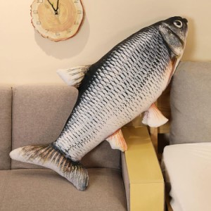 抱き枕 ぬいぐるみ 魚 添い寝枕 魚ぬいぐるみ さかな抱き枕 可愛い ふわふわ クッション 猫用おもちゃ 大人 まくら 腰当て お昼寝枕 リア