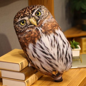 フクロウ フクロウぬいぐるみ 梟 ふくろう抱き枕 抱き枕 かわいい スーパーソフト 洗える ぬいぐるみ 動物抱き枕 ふわふわ 変形しにくい 