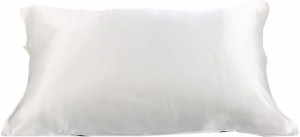 枕カバー シルク ホワイト 白 シルク枕カバー 洗える 片面 シルク まくらカバー 枕カバー 50 75 ギフト 抱き枕カバー 寝具 枕カバー 冷感