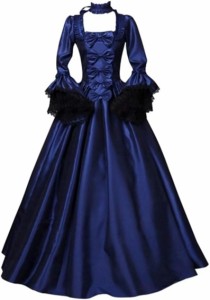 ハロウィン 仮装 レディース 中世 貴族 ドレス 中世ヨーロッパ コスプレ衣装 魔女 洋服 女王様 中世ドレス ステージ衣装 女性 大人用 コ