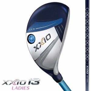 女性用 ダンロップ 2024年 XXIO13 ゼクシオ13 ブルー ハイブリッド ユーティリティー 純正カーボン XXIO MP1300L 日本仕様 レディース