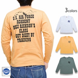 BUZZ×PEANUTSロングTシャツ「AIR FORCE ACADEMY」 BUZZ RICKSON'S BR69078 バズリクソンズ  スヌーピー 東洋