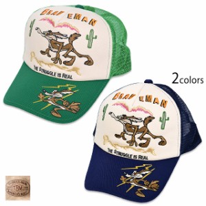 BR×LOONEYコラボ ツイルメッシュキャップ The BRAVE-MAN LTB-2411 ブレイブマン 帽子 刺繍