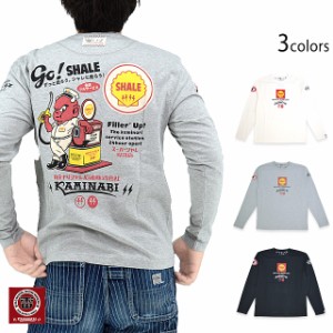 カミナリシャレロングTシャツ カミナリ TDKMLT-100 雷 エフ商会 efu テッドマン tedman エフ商会 efu シェル