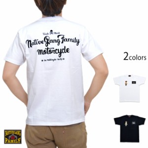 リアルベイビー半袖Tシャツ NativeGangFamily NGF24-492 ネイティブギャングファミリー アメカジ バイク バディー リー 人形