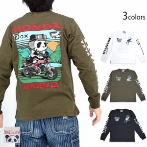 HONDA×PANDIESTA DAX125ロングTシャツ PANDIESTA JAPAN 533504 パンディエスタジャパン ホンダ 二輪