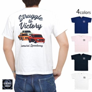 半袖Tシャツ SMT20-102 サムライジーンズ サムライ自動車倶楽部 日本製 国産 SAMURAI JEANS[mij_m][mij]