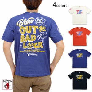 BLOW OUT BAD LUCK半袖Tシャツ TEDMAN テッドマン TDSS-489 ポップ カラフル エフ商会 efu商会 メンズ