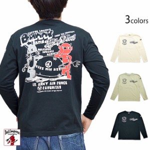 Kiss my ass!ロングTシャツ TEDMAN テッドマン TDLS-348 長袖Tシャツ コミカル エフ商会 efu ロンT