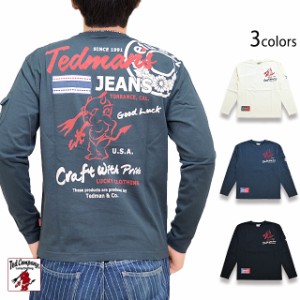 TEDMAN'S JEANSロングTシャツ TEDMAN テッドマン TDLS-351 エフ商会 efu 長袖