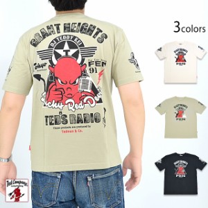 RADIO TEDMAN半袖Tシャツ TEDMAN テッドマン TDSS-557 エフ商会 efu アメカジ 赤鬼 ラジオ