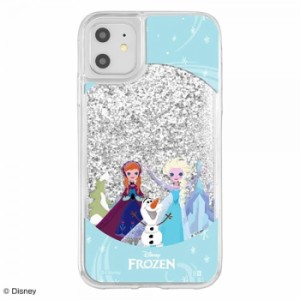 iPhone11 iPhoneXR ケース ハードケース ハイブリッド アナと雪の女王 ラメ グリッター アナと雪の女王 スノードーム カバー アイフォン 