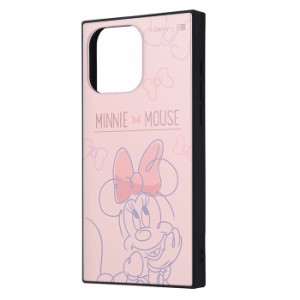 iPhone15 Pro Max ケース ハードケース ハイブリッド ディズニー KAKU ミニーマウスとリボン カバー アイフォン スマホケース
