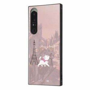 Xperia 1 IV SO-51C SOG06 XQ-CT44 A201SO ケース ハードケース ハイブリッド ディズニー 耐衝撃 KAKU おしゃれキャット_名 カバー ソニ