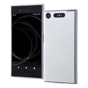 Xperia XZ1 SO-01K SOV36 701SO ケース ハイブリッド スマホハイブリッド ガラス シルバー カバー エクスペリア エックスゼットワン スマ