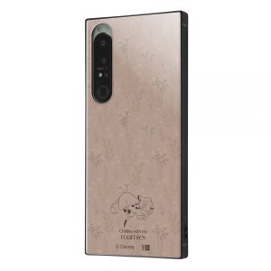 Xperia 1 IV ケース SO-51C SOG06 XQ-CT44 A201SO ハイブリッド ディズニー KAKU シンバ_ボタニカル カバー ソニー エクスペリア ワン マ