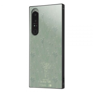 Xperia 1 IV ケース SO-51C SOG06 XQ-CT44 A201SO ハイブリッド ディズニー KAKU ティンカー・ベル_ボタニカル カバー ソニー エクスペリ