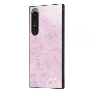 Xperia 1 IV ケース SO-51C SOG06 XQ-CT44 A201SO ハイブリッド ディズニー KAKU ラプンツェル_アイコン カバー ソニー エクスペリア ワ