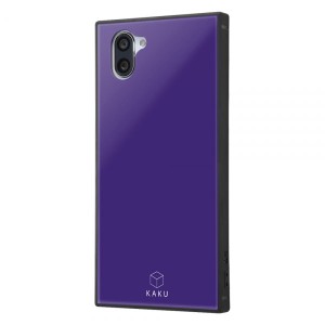 AQUOS R3 SH-04L SHV44 808SH ケース ハードケース 耐衝撃ガラス KAKU シルク パープル