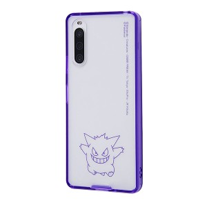 Xperia 10 IV SO-52C SOG07 ケース ハードケース ポケットモンスター ハイブリッド Charaful ゲンガー カバー ソニー エクスペリア テン 