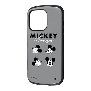 iPhone14Pro ケース ハードケース ディズニー 耐衝撃 MiA ミッキーマウス_フェイス カバー アイフォン スマホケース