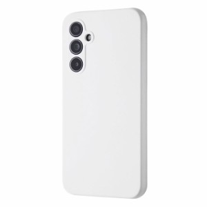 Galaxy A54 5G ケース ソフトケース シリコン ホワイト カバー ギャラクシー エーフィフティーフォー ファイブジー スマホケース