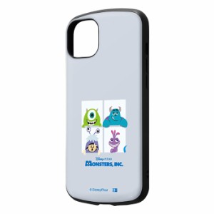 iPhone15Plus ケース ハードケース ディズニー ピクサー 耐衝撃 MiA モンスターズ・インク_集合 カバー アイフォン スマホケース